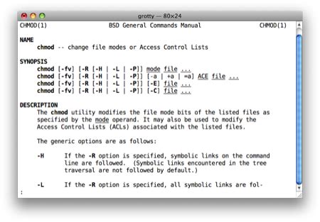 chmod Man Page with examples and calculator .